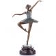 bronzov� socha na mramorovom podstavci Baler�na 36 - pohlad 1 - www.glancshop.sk