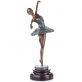 bronzov� socha na mramorovom podstavci Baler�na 36 - pohlad 3 - www.glancshop.sk