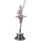 velk� bronzov� socha Balerina na mramorovom podstavci 102 - pohlad 2 - www.glancshop.sk