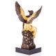 bronzov� socha na mramorovom podstavci Anjel 85 - pohlad 2 - www.glancshop.sk