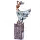 bronzov� socha �ensk� akt na mramorovom podstavci 155 - pohlad 2 - www.glancshop.sk