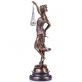 bronzov� socha Justitia na mramorovom podstavci 177 - pohlad 4 - www.glancshop.sk