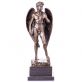 bronzov� socha na mramorovom podstavci David 117 - pohlad 1 - www.glancshop.sk