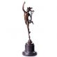 bronzov� socha Merkur na mramorovom podstavci 179 - pohlad 2 - www.glancshop.sk