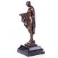 bronzov� socha na mramorovom podstavci �ensk� akt 71 - pohlad 3 - www.glancshop.sk